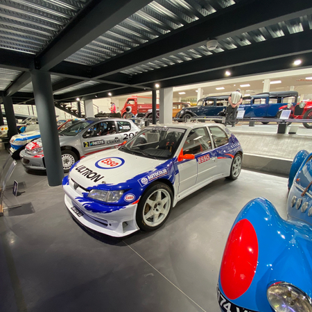 Peugeot 306 Maxi 1996-1997 au Musée de l'Aventure Peugeot.