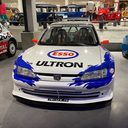 Peugeot 306 Maxi 1996-1997 au Musée de l'Aventure Peugeot.