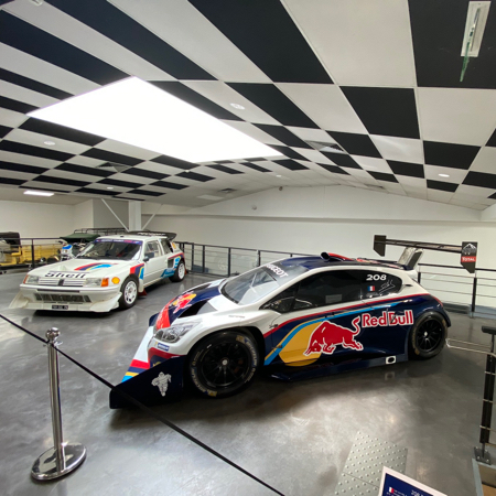 Peugeot 208 T16 Pikes Peak 2013 au Musée de l'Aventure Peugeot.