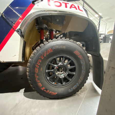 Peugeot 3008 DKR Maxi 2018 au Musée de l'Aventure Peugeot.
