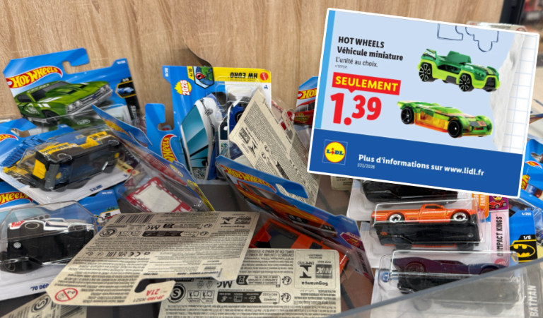 Des Hot Wheels à 1,39 € chez Lidl… Et d'autres surprises !