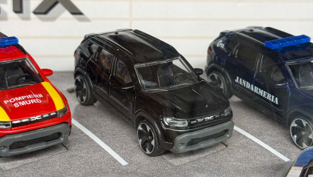 Zoom sur le Giftpack Dacia Duster 2026 de chez Majorette !