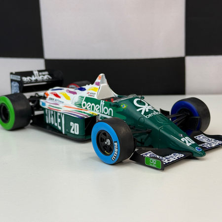Numéro 100 : Benetton B186 '86 - Gerhard Berger