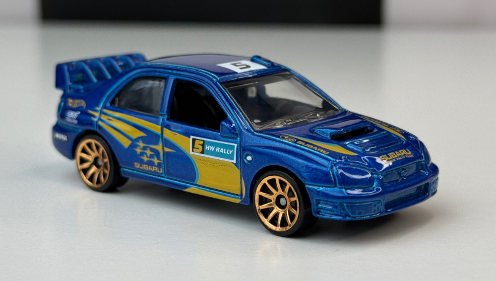 Subaru Impreza WRX 2026 : Le retour d'une légende du rallye chez Hot Wheels !