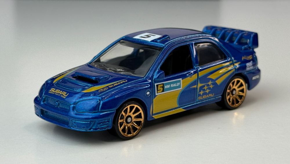 Subaru Impreza WRX 2026 : Le retour d'une légende du rallye chez Hot Wheels !