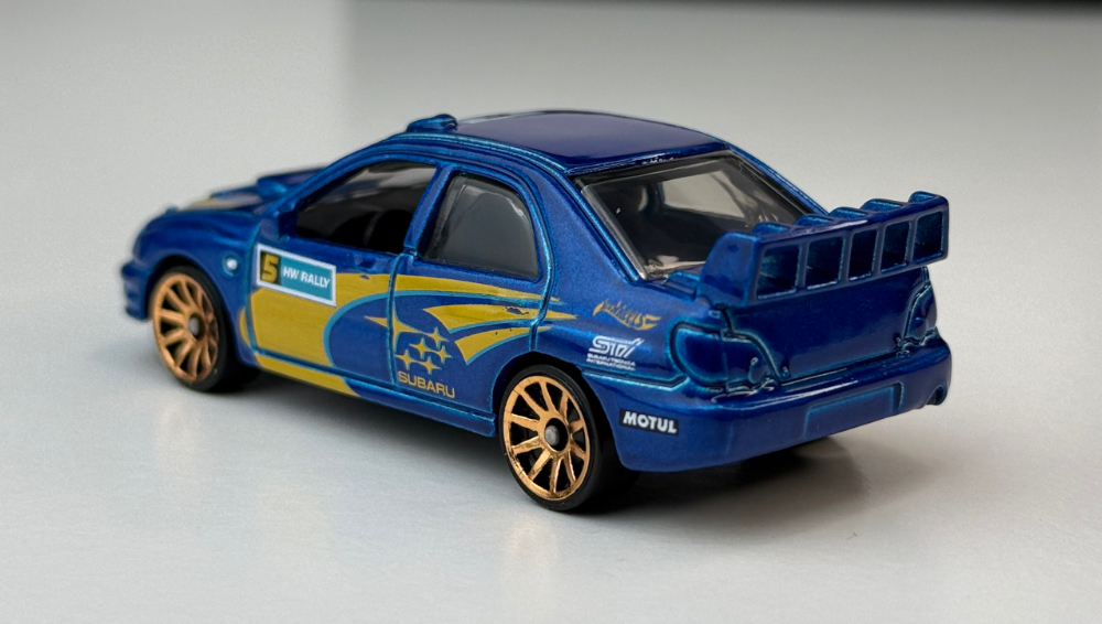 Subaru Impreza WRX 2026 : Le retour d'une légende du rallye chez Hot Wheels !