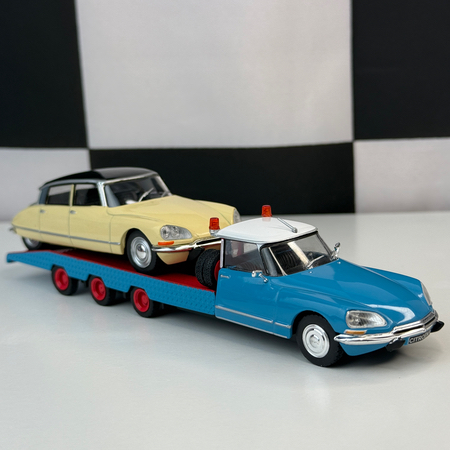 Numéro 10 : Citroën DS 21 Tissier Plateau Porte-Voiture '73